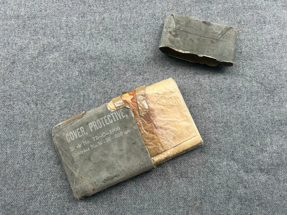 PROTECTIV COVER COUVERTURE ANTI GAZ GI AMÉRICAIN US USA NORMANDIE WWII WW2 1944 - Photo 3/3