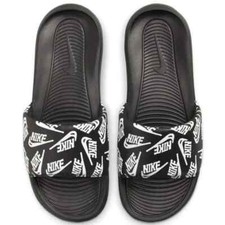 Nike Victori One Print Men's Sandals Black CN9678-004 BRAND NEW