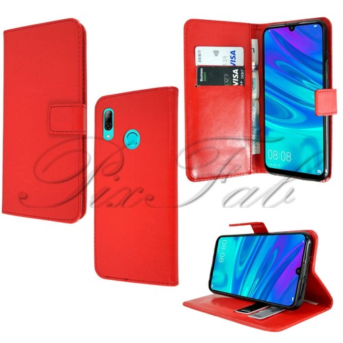For Samsung Galaxy A20e A202F Black Leather Wallet Phone Case + HD Screen Guard - Picture 11 of 12