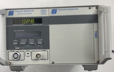 #ad Transonic Systems TS410 Transit time Tubing Flowmeter Plus T402 $3375.00