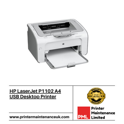 HP LaserJet P1102 P 1102 USB A4 Mono Desktop Kompakt Laserdrucker + Garantie