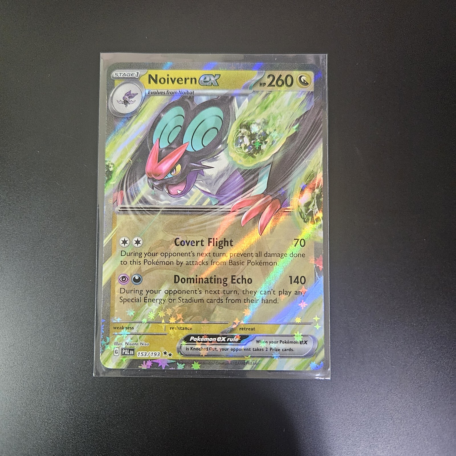 Noivern ex 153/193 Sv02: Paldea Evolved Holo - Pokemon - NM