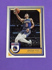 2022-23 Panini NBA Hoops Jordan Poole #226 Golden State Warriors (F)