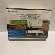 NEW Pandigital Handheld Wifi Wand Scanner Feeder PURPLE 8-1/2x14 Scanning