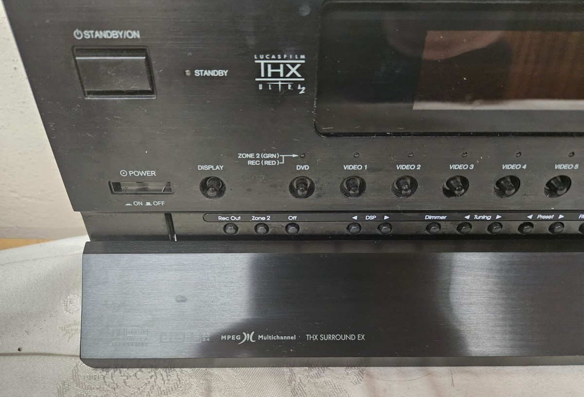 ONKYO TX-DS989 ver2 AV Receiver FACEPLATE w Working