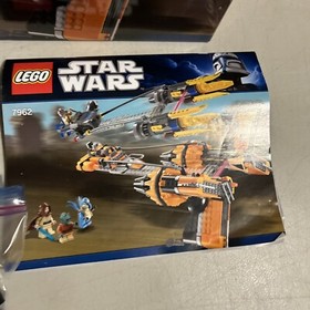 LEGO Star Wars Anakin Skywalker Sebulba's Podracers 7962 - Near Complete Read
