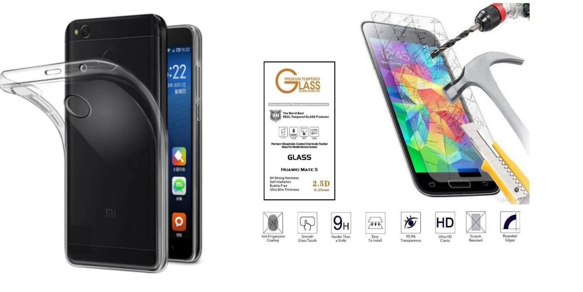 Étui 360°Antichoc pour Xiaomi Redmi 9AT / 9A avec Verre Trempé et