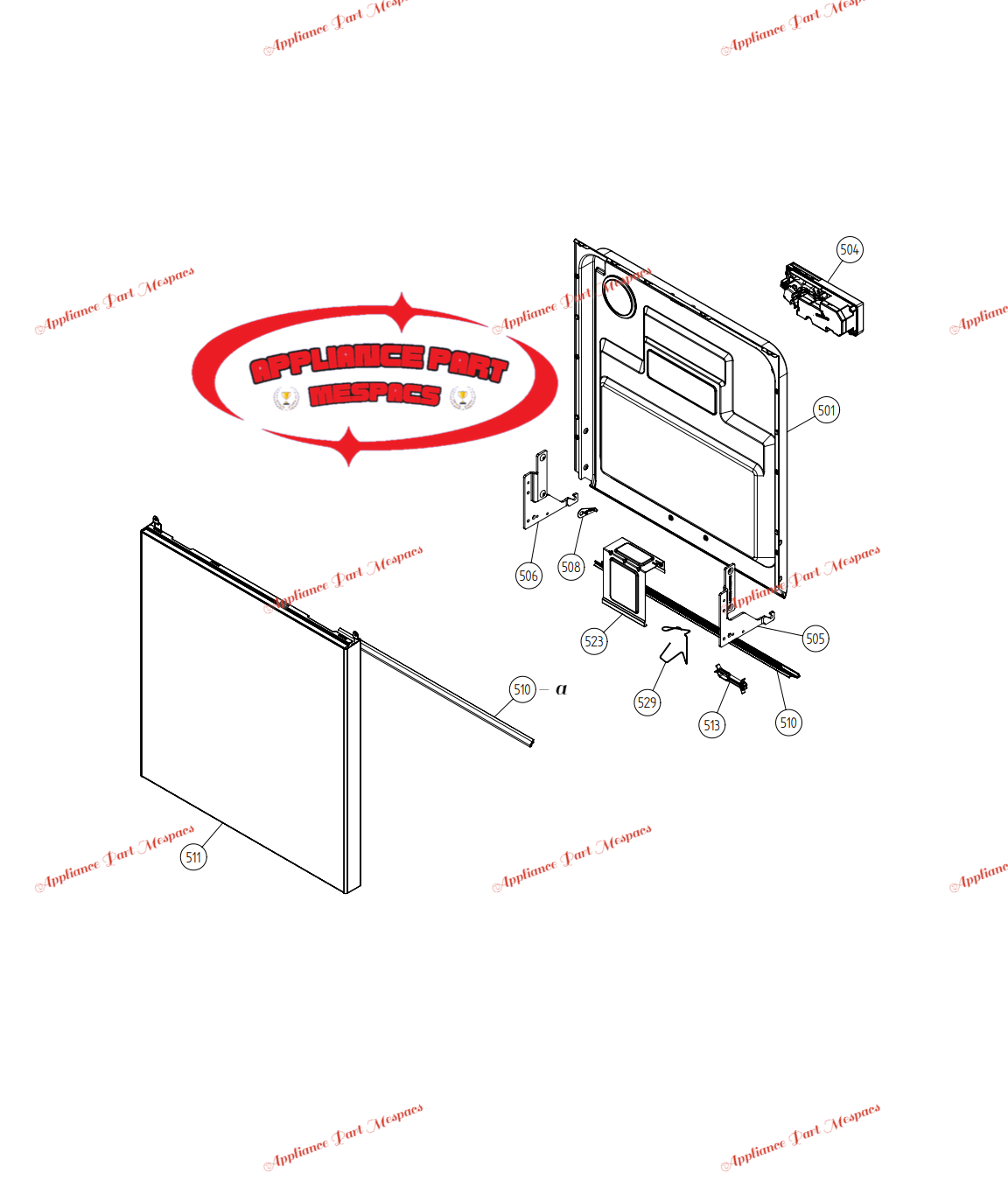 Asko Dishwasher Parts 4 Stainless Screw / Find others part at My ebay Store Now eBay