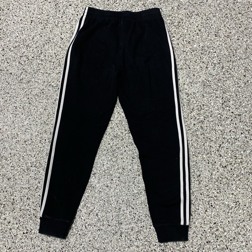Adidas Big Boys Active Sports Athletic Tricot Jogger Iconic Pant Black L (14/16) - Picture 5 of 5