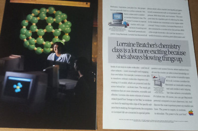 1994 print ad - Apple Macintosh Computers - Lorraine Bratcher San ...