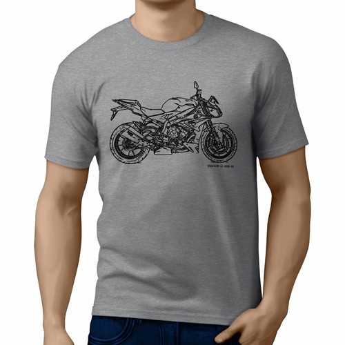 Camiseta para ventilador de motocicleta JL Illustration for a BMW S1000R 2017 - Imagen 7 de 24