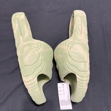 Adidas Original Adilette 22 Slides Magic Lime/Desert Sand GY1597 Mens Size 11