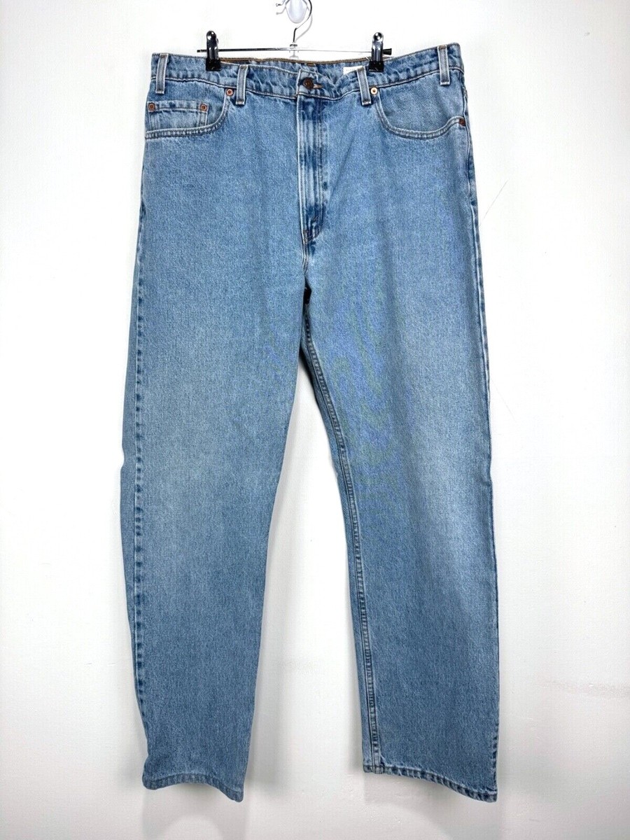 Vintage Levi's 505 Jeans USA Made Straight Leg 1998 90s Tag