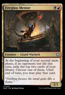 Fireglass Mentor MTG