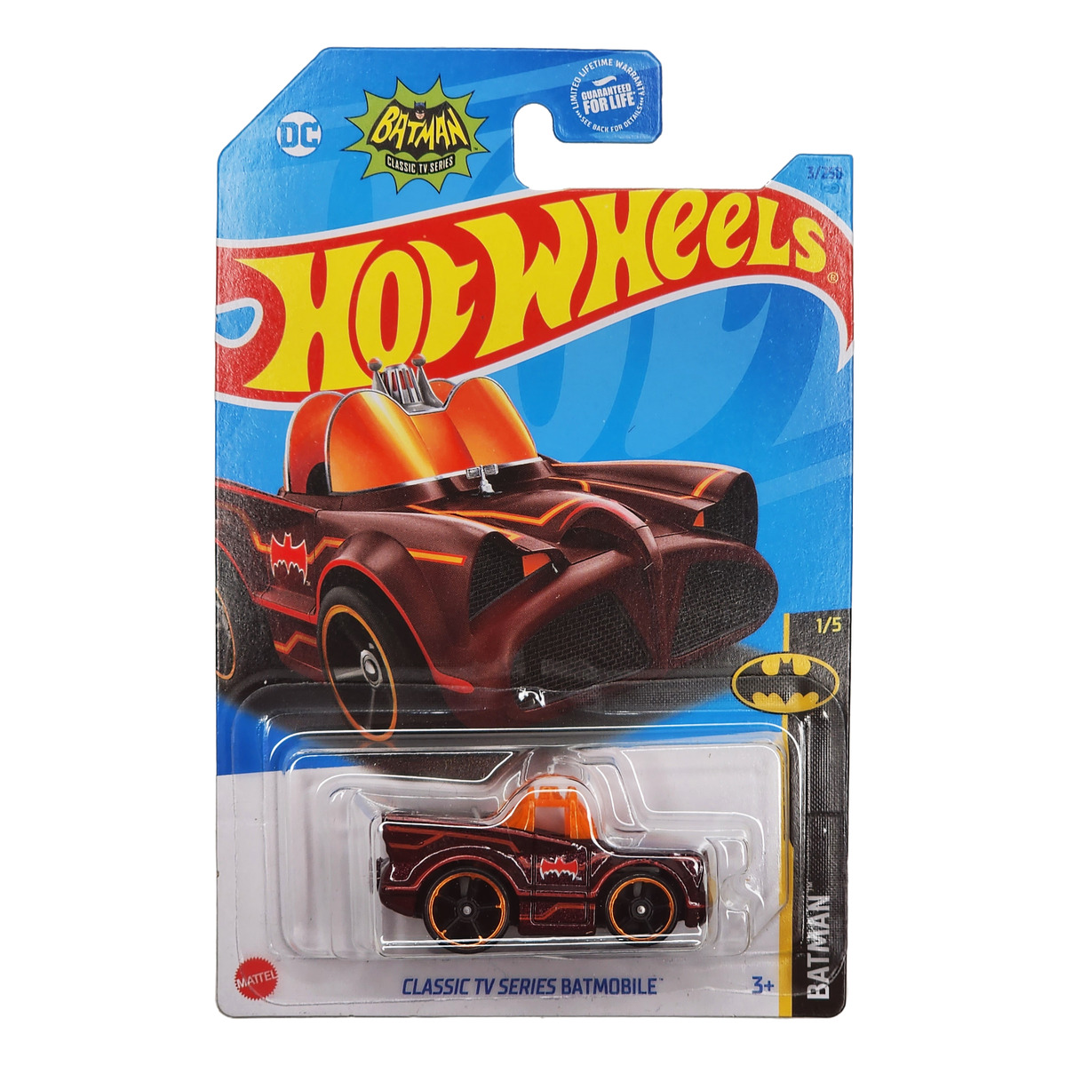 Carrinho Hot Wheels Classic TV Series Batmobile / HKG97 - Mattel