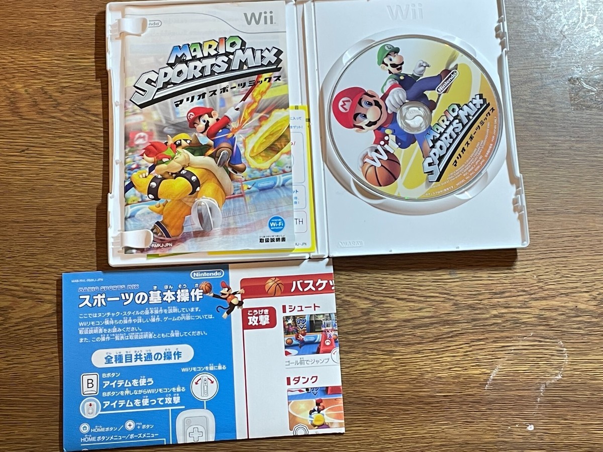 NINTENDO Wii japan Mario Sports Mix | eBay NINTENDO Wii japan Mario Sports Mix | eBay