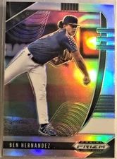 2020 Prizm Draft Picks Base Autographs Prizms Silver #41 Ben Hernandez NM-MT Aut