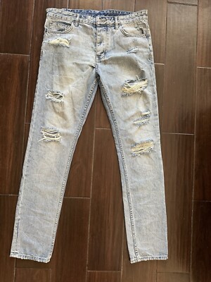 Travis Scott Ksubi Jeans Size 33 Glitch Rare