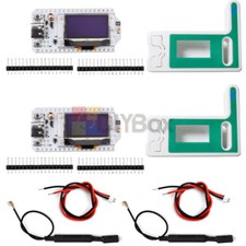 2 Sets 863MHz 928MHz ESP32 LoRa V3 Board 0.96" OLED BT WIFI Lora Kit with Case