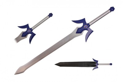 41" Kirito's Dark Repulser Eventide Sword Art Online SAO Steel Sword ...