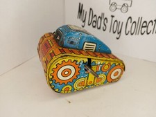 VITNAGE MARX TANK 5 FLIP TANK WIND UP, WIND UP WORKS TANK FLIPS WELL
