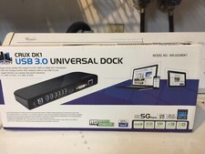 USB 3.0 DUAL VIDEO UNIVERSAL DOCKING STATION WS-UG39DK1 ETEKCITY Read Descriptio