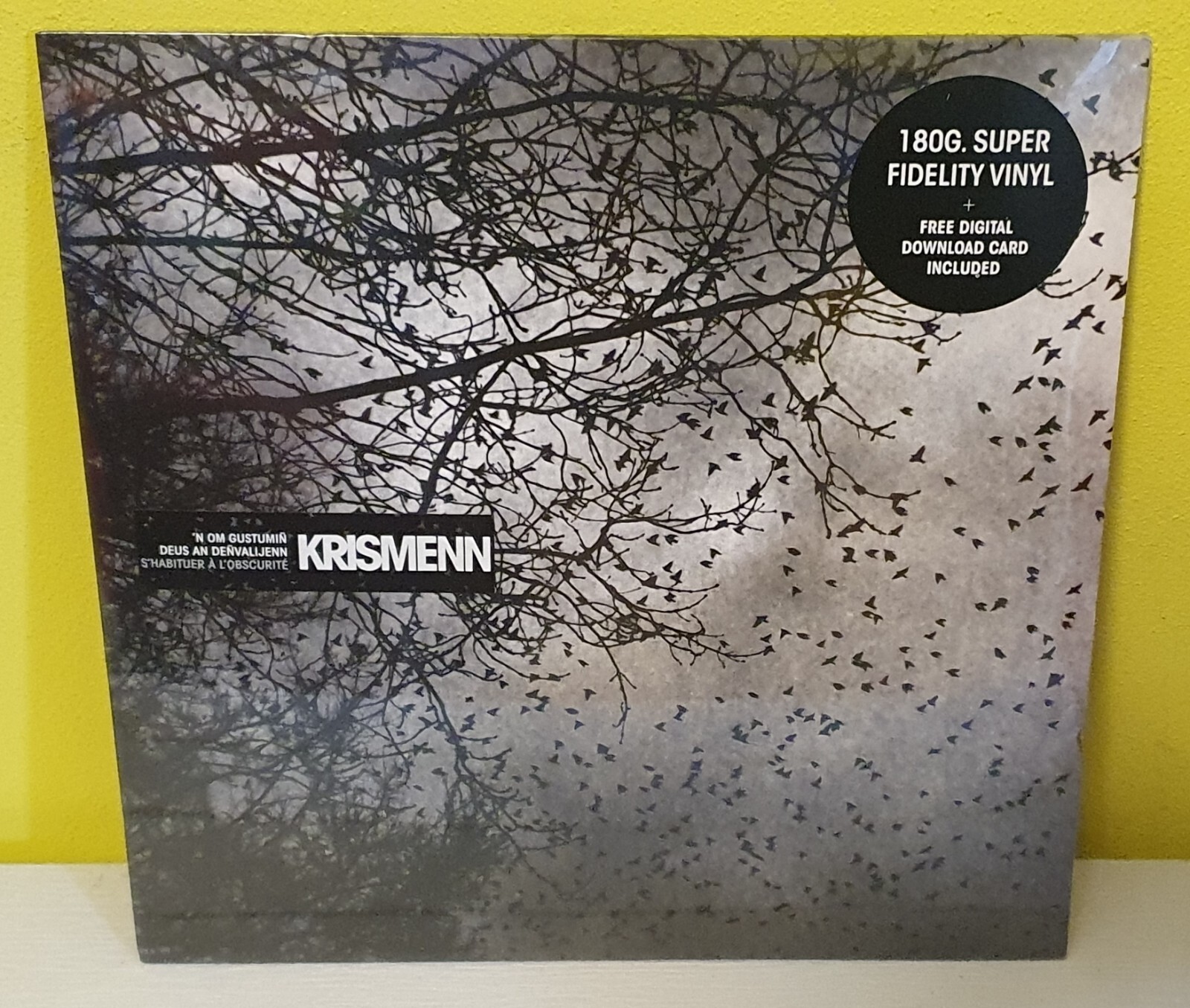LP KRISMENN 'N om gustumiñ (World Village 2017 FRANCE) avant Celtic folk SEALED!