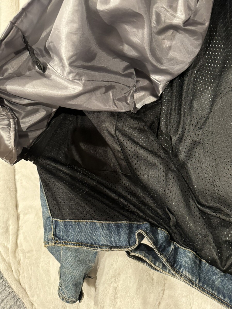 Cortech Rider Blues DSX Motorcycle Armored Jean Denim Jacket Cortech Rider Blues DSX Motorcycle Armored Jean Denim Jacket