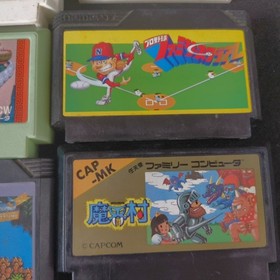 Wholesale lots of 14 Nintendo Famicom FC NES Game Cartridges set, Japan, AS-IS