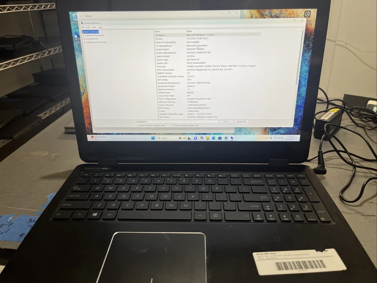 ASUS Intel Core i5 6th Gen. PC Laptops & Netbooks for sale | eBay