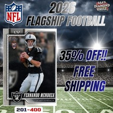 2026 Topps Flagship Football #201-400 Pick Yo...