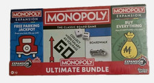 Hasbro Monopoly Ultimate Bundle Family Board Game w/ 2 Expansion Packs Sealed