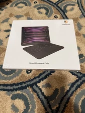 NAIDUN Smart Keyboard Folio for iPad Pro 12.9" / AIR - BLACK - NEW