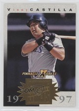 1997 Pinnacle X-Press Swing for the Fences Game Upgrade Vinny Castilla 5by