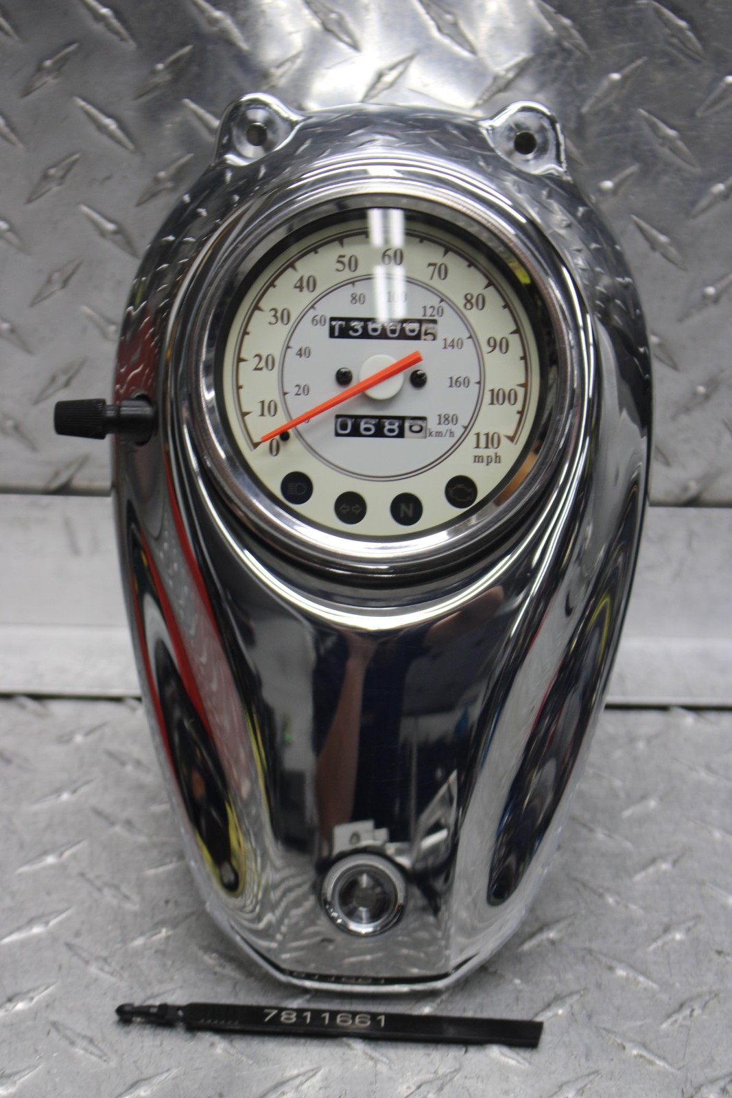 1999 Yamaha V Star 650 XVS650A Classic GAUGE W/ TRIM 13,606 