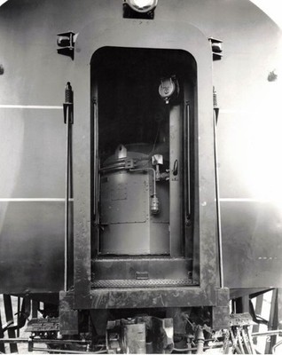 GM&O Baldwin ''Babyface'' Diesellok Kesselansicht Baumeisterfoto 10'' x 8''