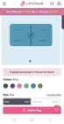 Liforme Yoga Pad Blue