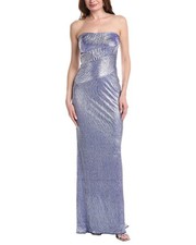 Rene By Rene Ruiz Collection Strapless Mermaid Lace Gown Women's