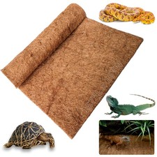 Reptile Carpet 157x16 Inch Natural Coconut Fiber Tortoise Mat Liner