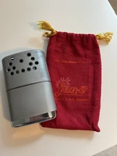 Vintage Jon-E GI Giant Hand Warmer, 1960s – Complete w/ Original Red Flannel Bag