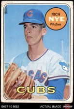 1969 Topps #88 Rich Nye Cubs 1 - POOR