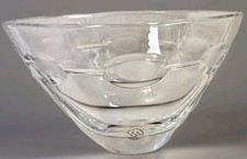 Lenox Bowl  Connections  Lead Crystal Glass D...