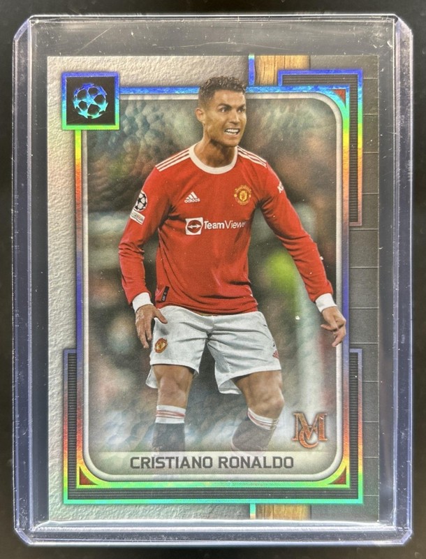 2023-24 Topps Museum UEFA Cristiano Ronaldo #75 Man U