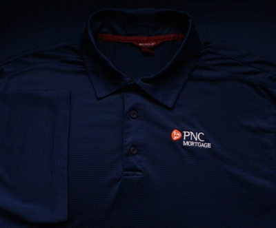 #ad #ad PNC Bank Mortgage Employee Uniform Work Polo Shirt Mens XL $15.29