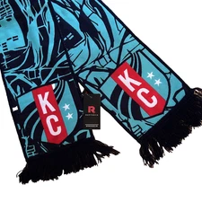 NWT Kansas City Current CPKC Stadium Scarf by Ruffneck Ultrasoft