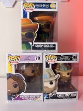 Music Icons Funko Pop Bundle – Snoop Dogg, Whitney Houston, Chris Stapleton