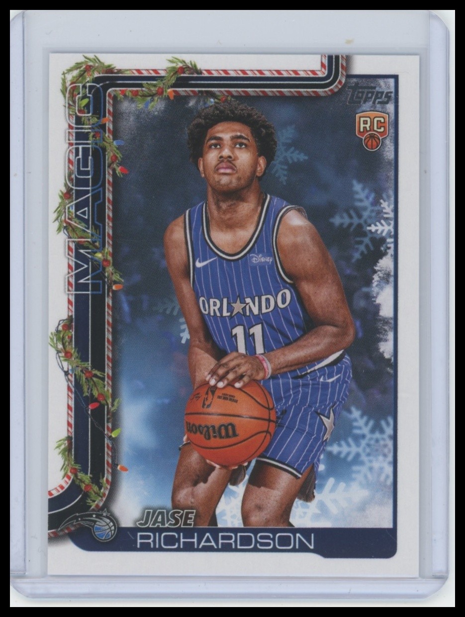 2025-26 Topps Holiday #H185 Jase Richardson