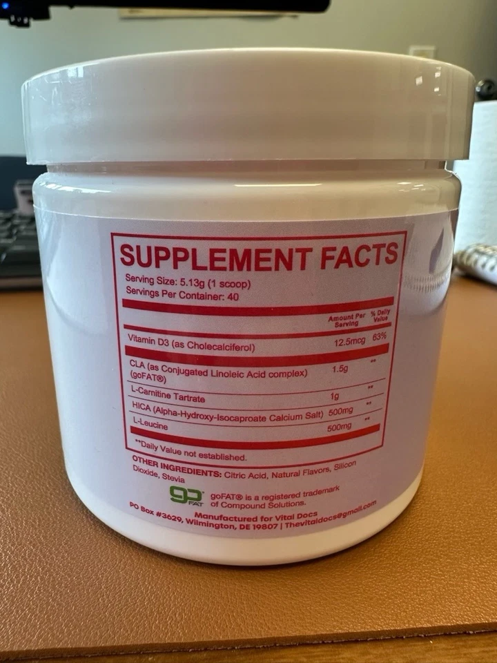 Vital Docs Vital Sculpt – Quema grasa, control de peso, energía y apoyo muscular Foto 4 de 4