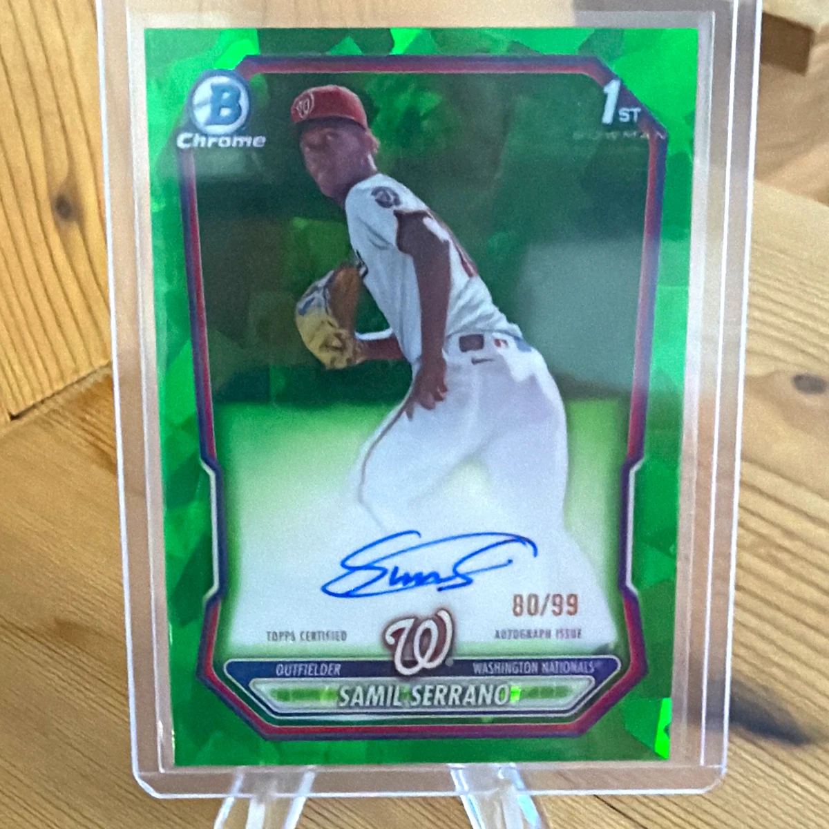 25+ Bowman Autographed ungraded Sports Trading Cards & Accessories