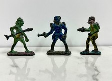 Vintage 1935 Buck Rogers Cocomalt Promotional Lead Figures w/Original Paint